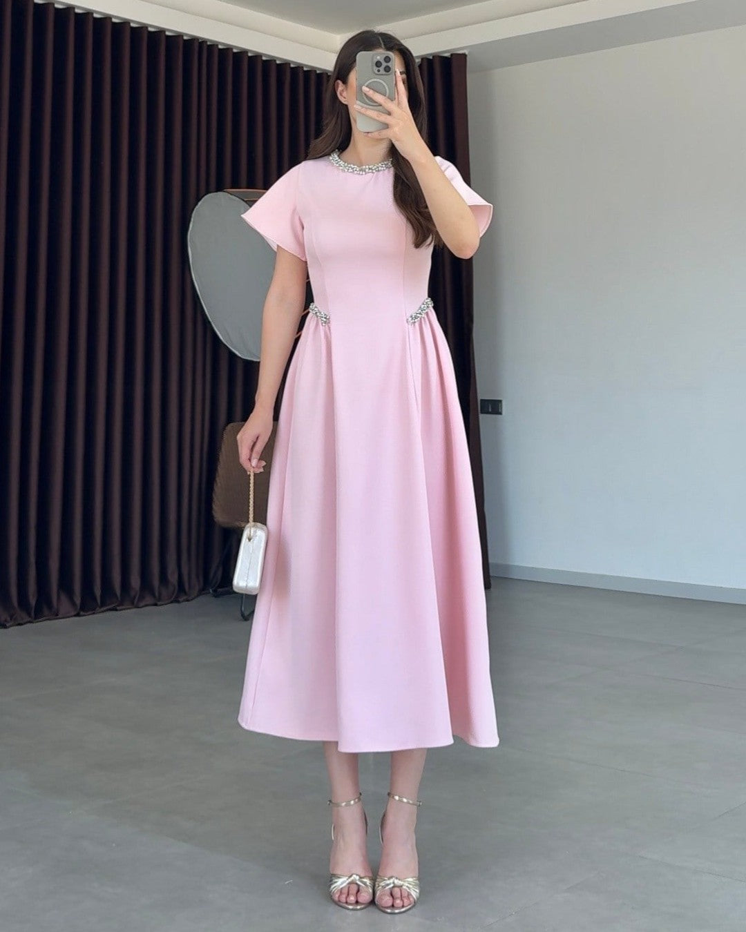 The Crystal Waist Dress