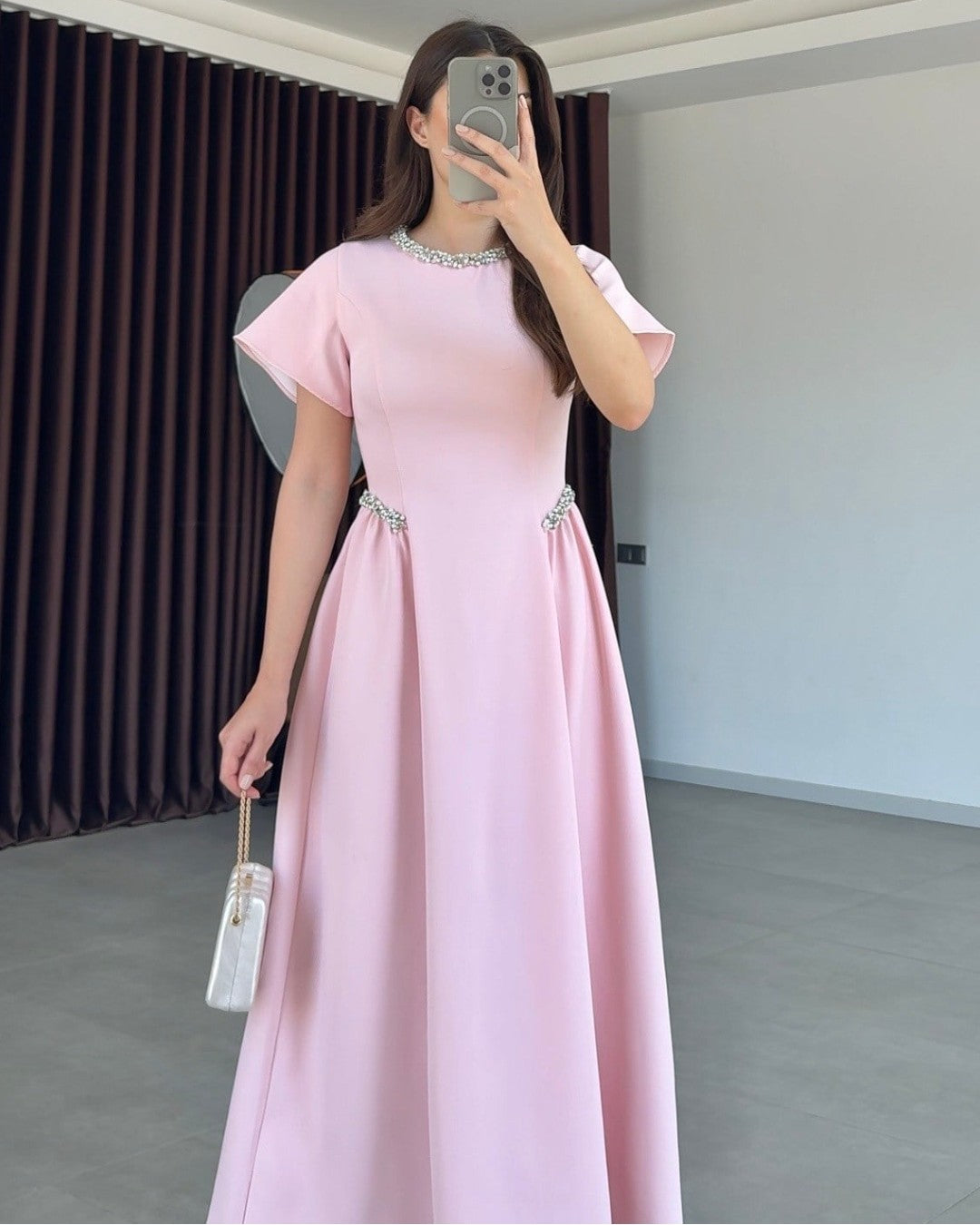The Crystal Waist Dress