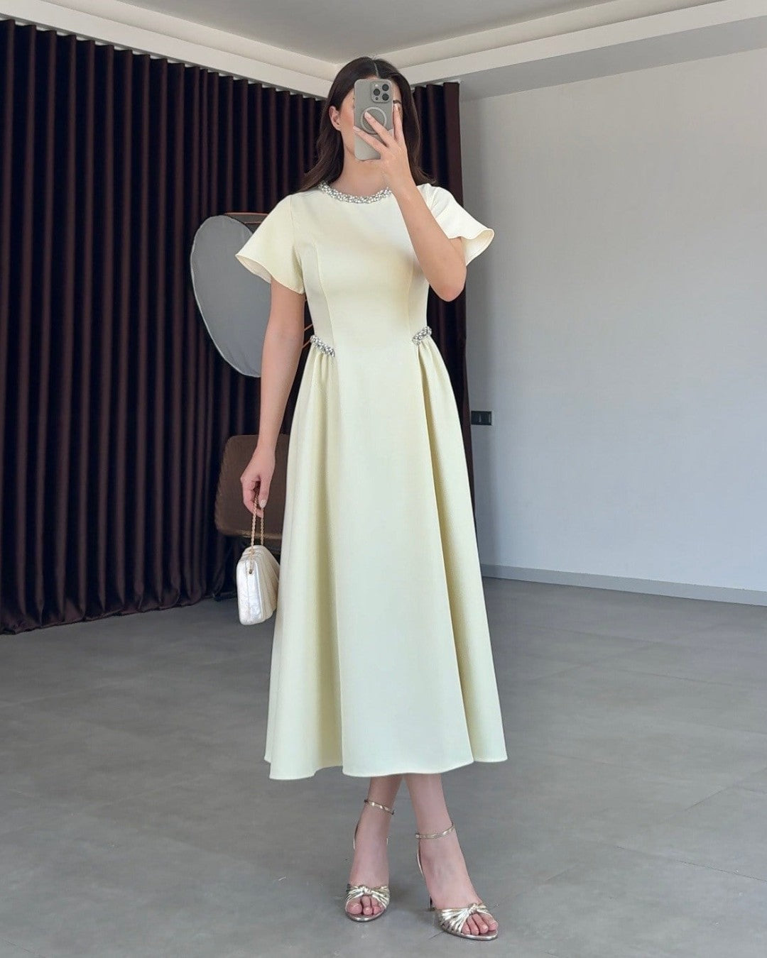 The Crystal Waist Dress