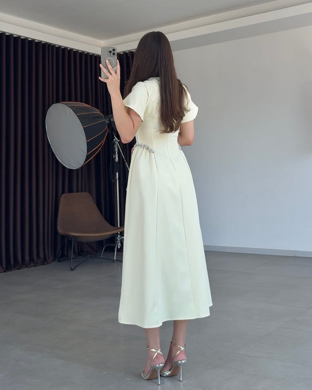 The Crystal Waist Dress