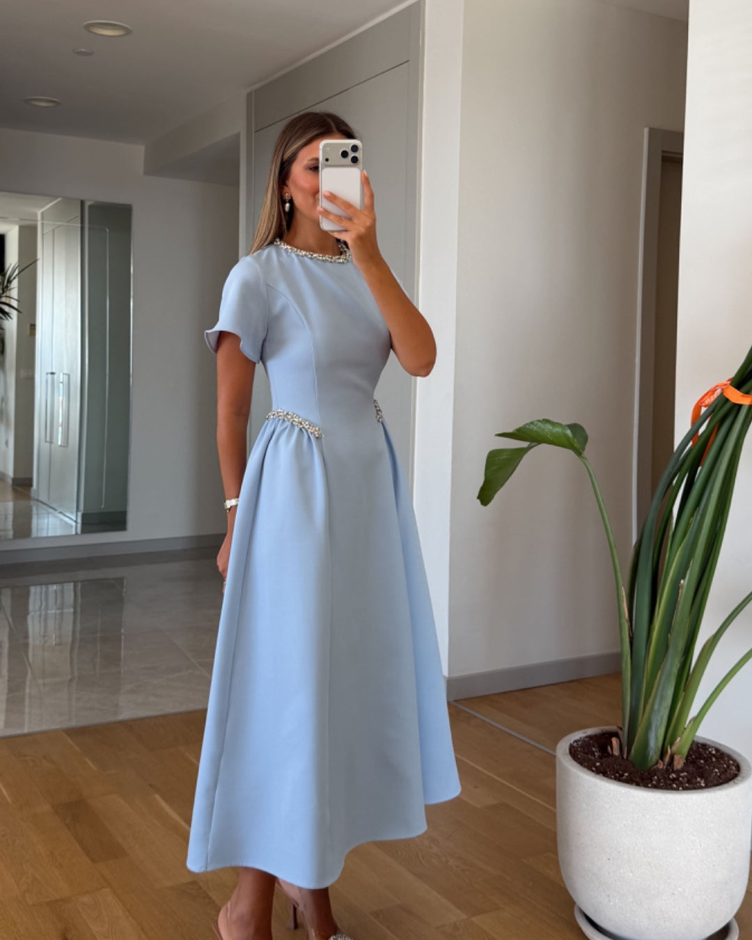 The Crystal Waist Dress