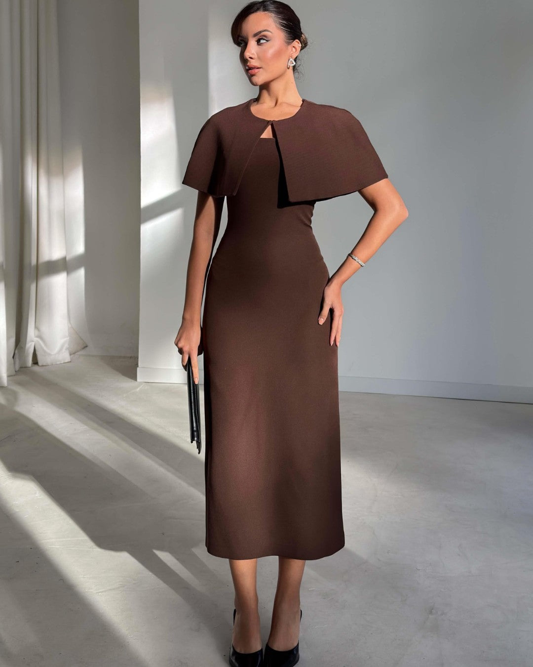 The Duchess Cape Dress