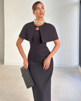 The Duchess Cape Dress