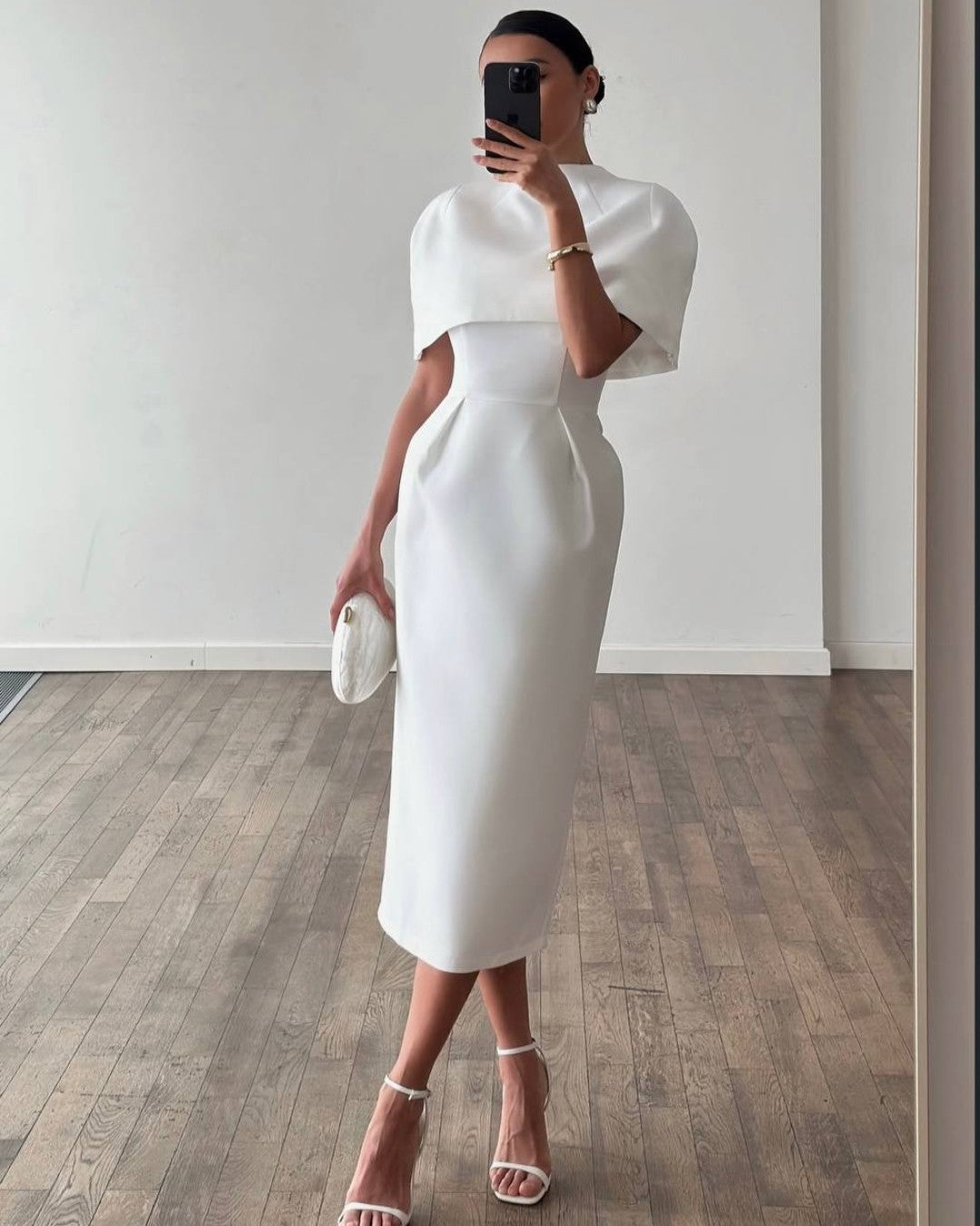 The Élise Cape Dress