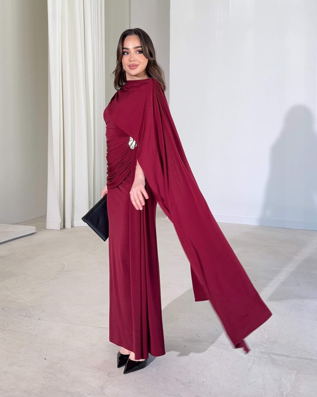 The Étoile Drape Gown