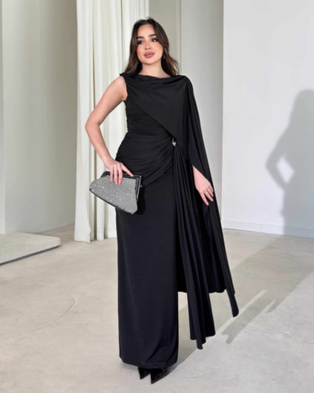 The Étoile Drape Gown