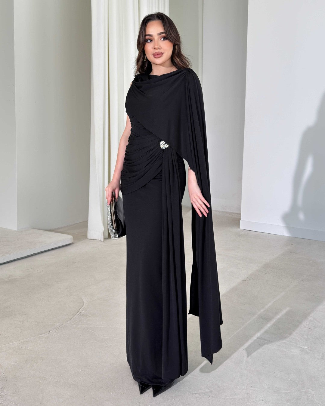 The Étoile Drape Gown