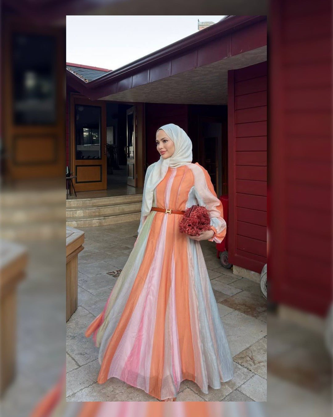 The Gelato Sorbet Dress (Without Belt)