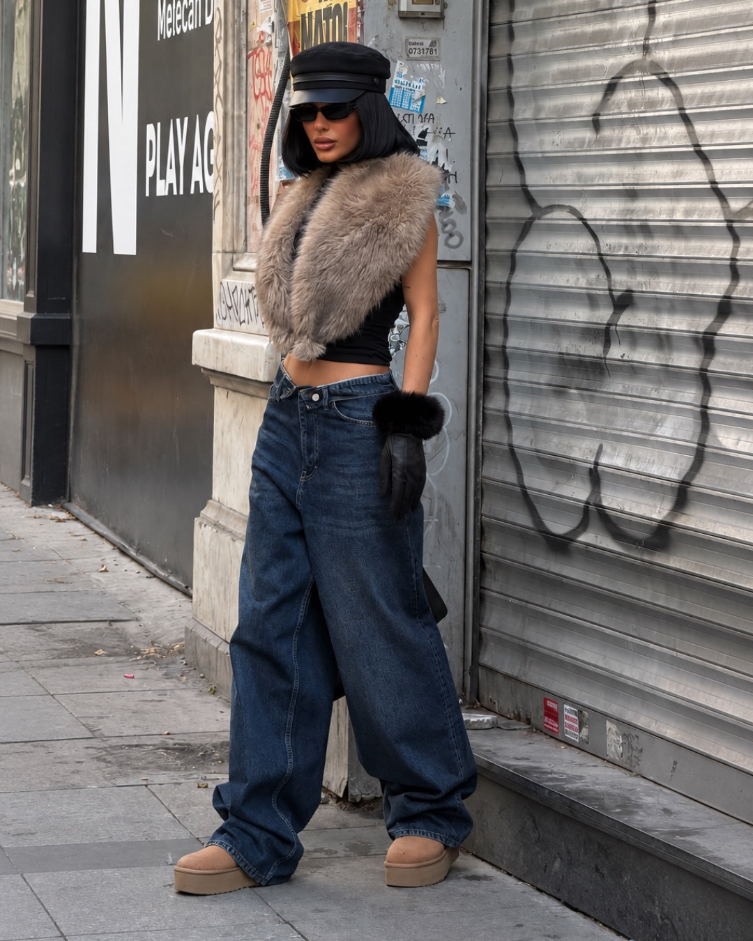 The Low-Rise Wide Denim