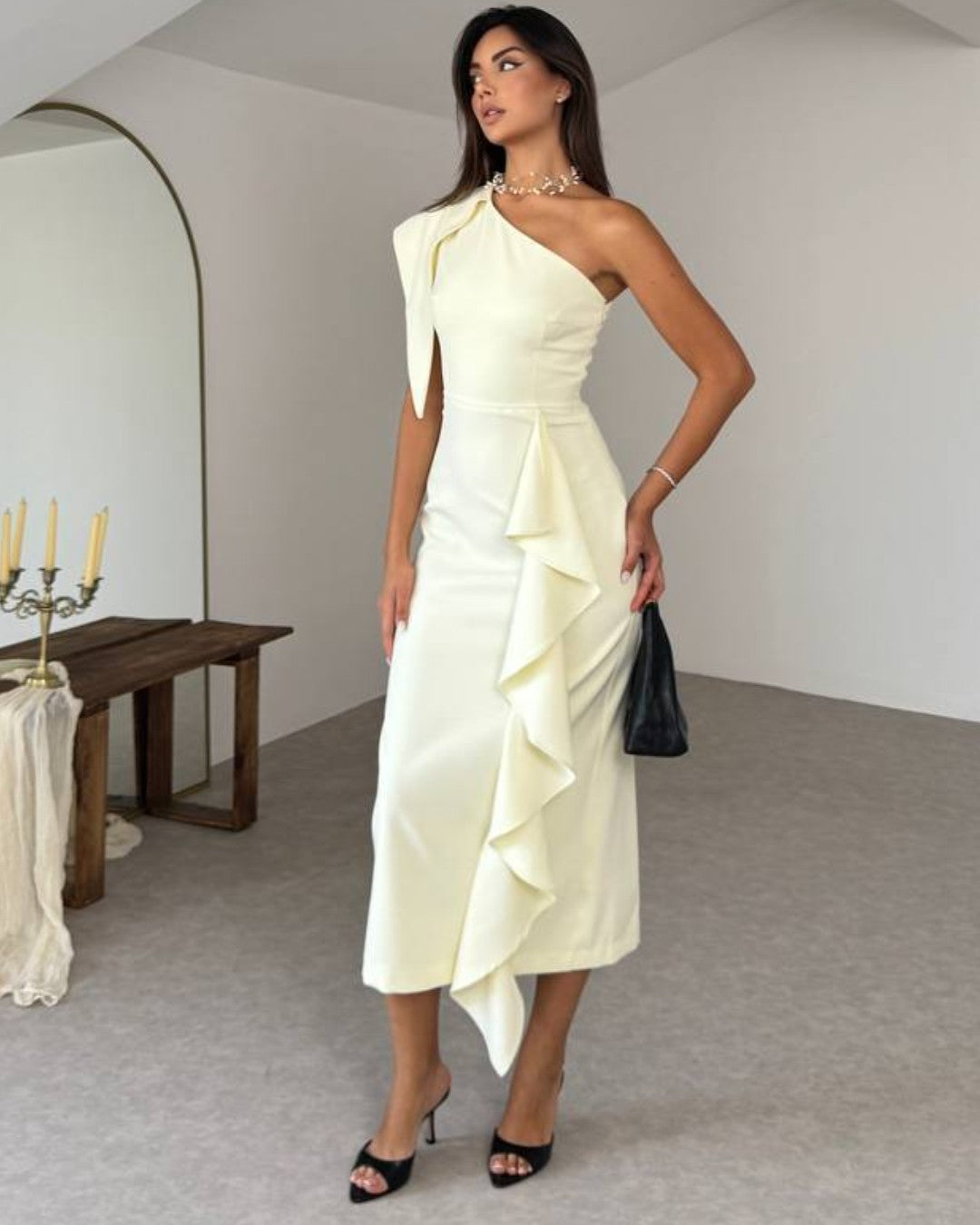 The Occasion Ruffle Dress