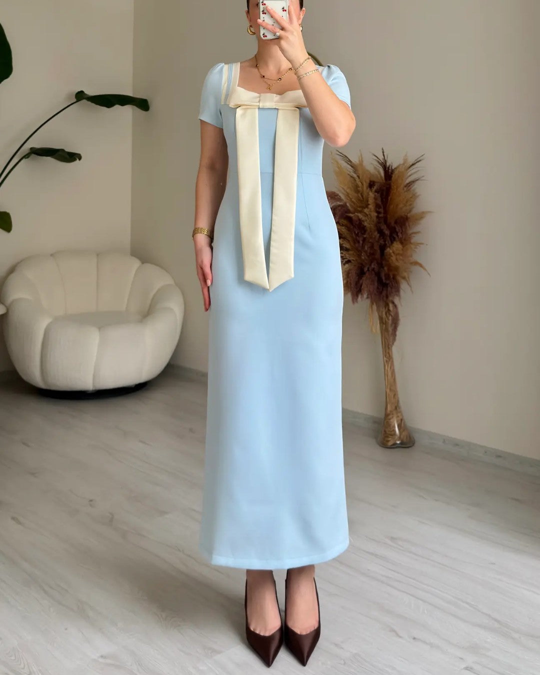 The Paris Bow Dress