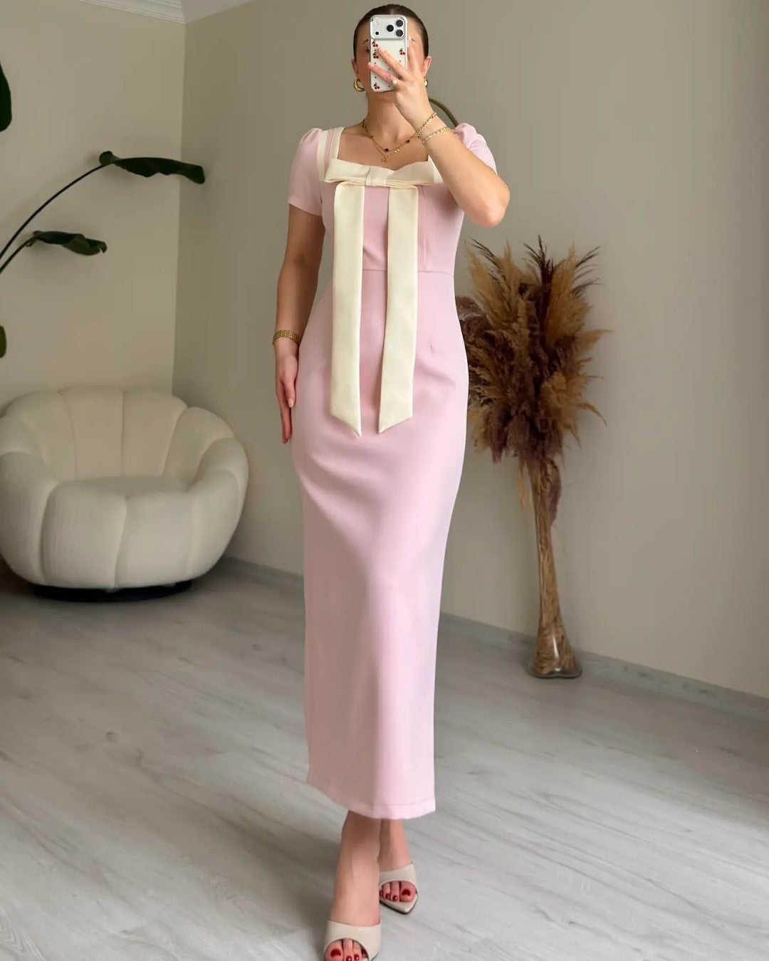 The Paris Bow Dress