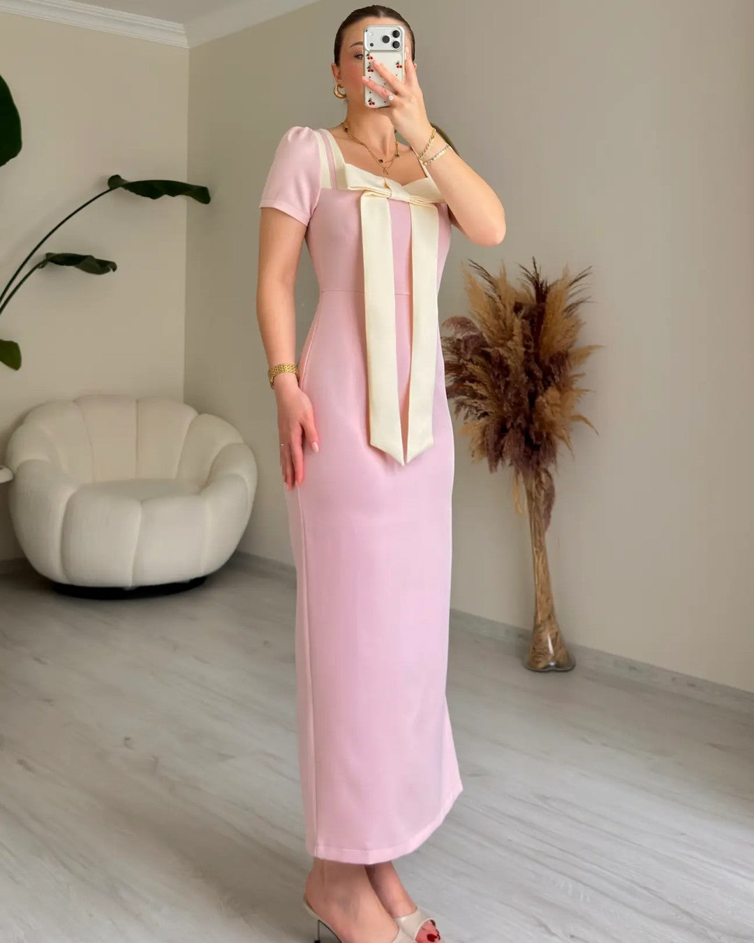 The Paris Bow Dress