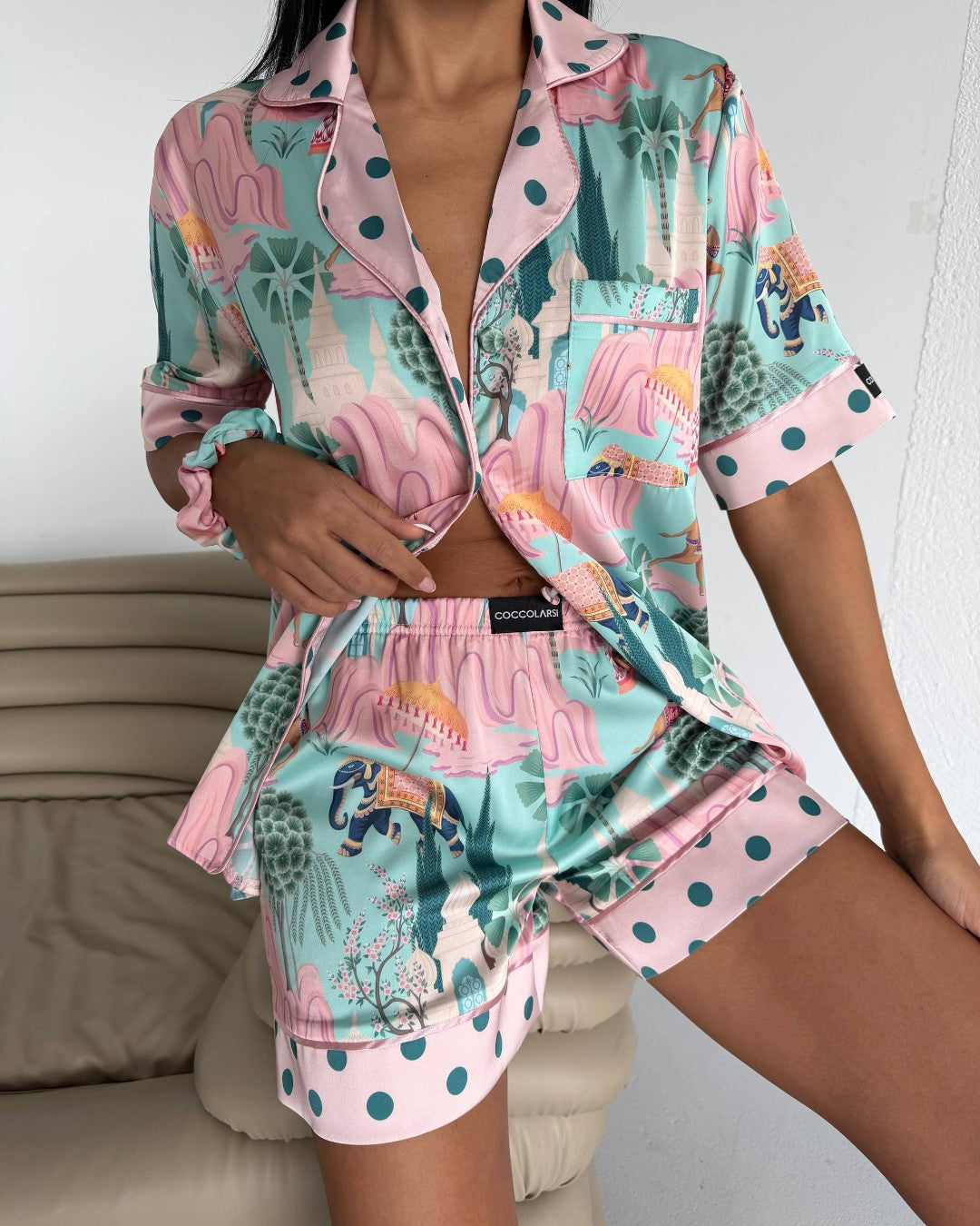 The Pink Cabana Set