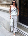 The Polka Dot Peplum Set
