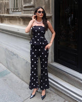 The Polka Dot Peplum Set