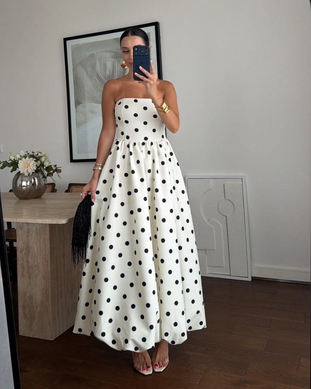 The Positano Dot Dress