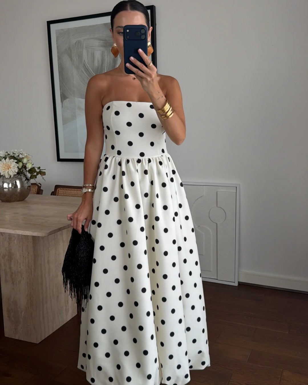 The Positano Dot Dress