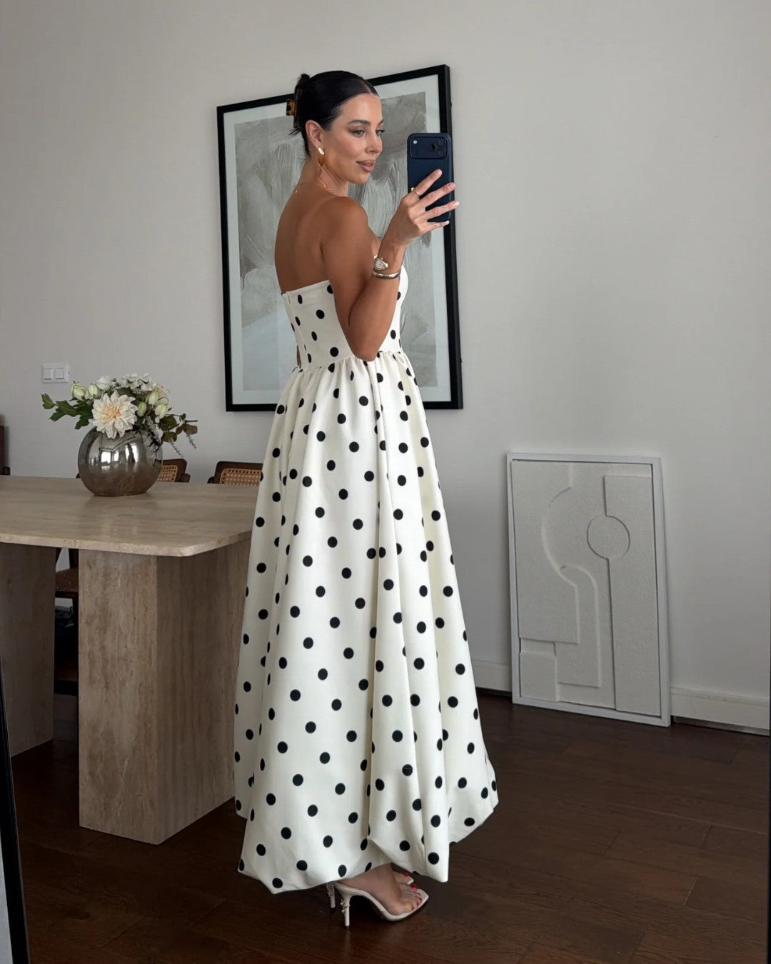 The Positano Dot Dress