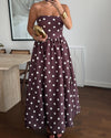 The Positano Dot Dress