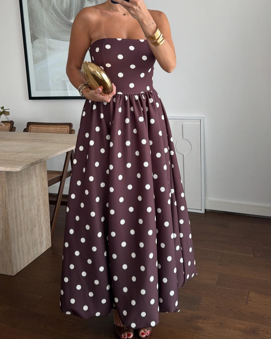 The Positano Dot Dress
