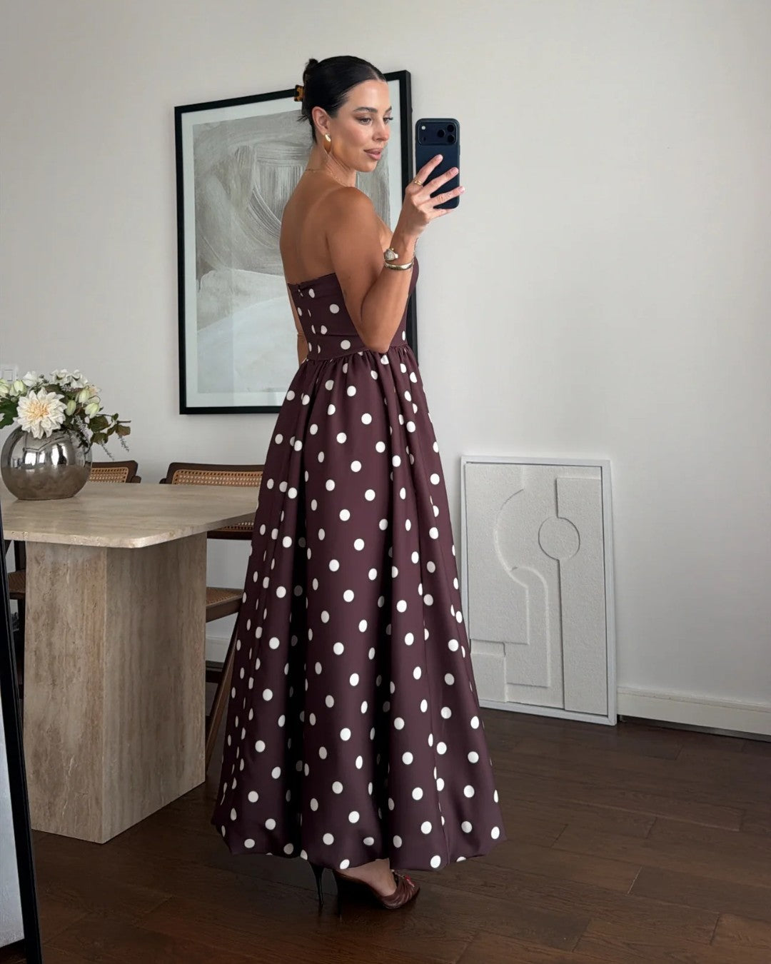 The Positano Dot Dress
