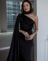 The Seraphina Cape Gown