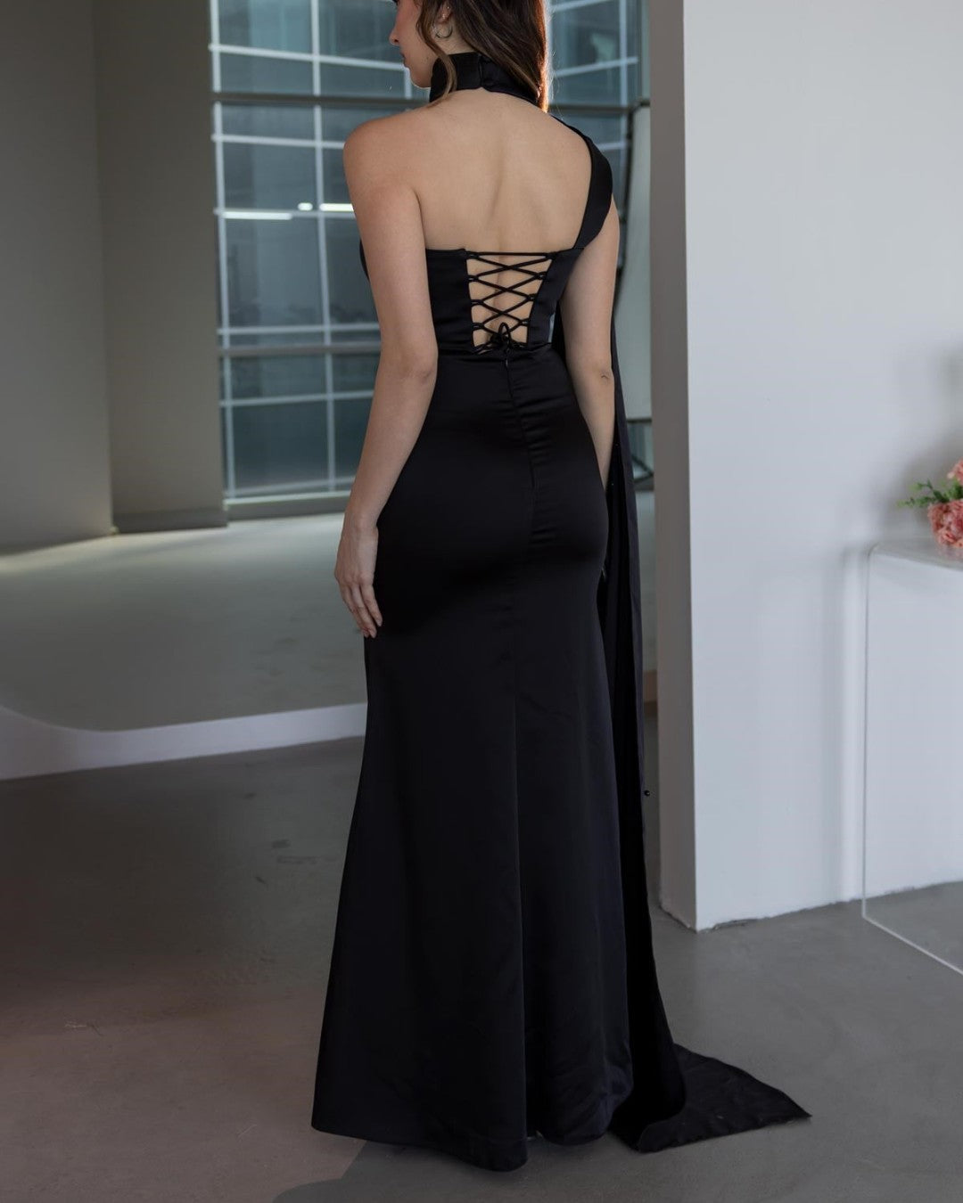 The Seraphina Cape Gown
