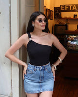 Twist Buckle Top