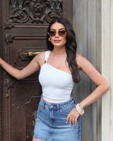 Twist Buckle Top