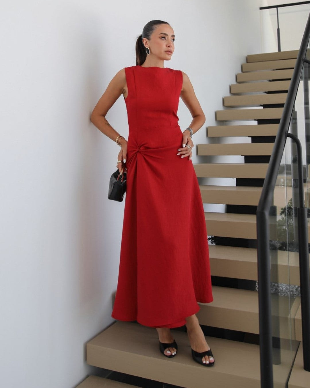 Twist Maxi Dress