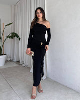 Valenne One-Shoulder Dress