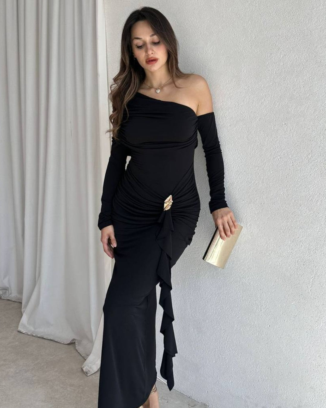 Valenne One-Shoulder Dress