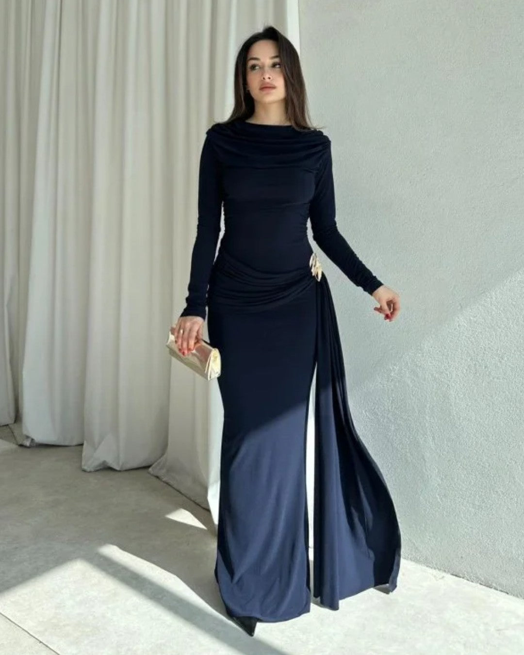 Venus Drape Gown