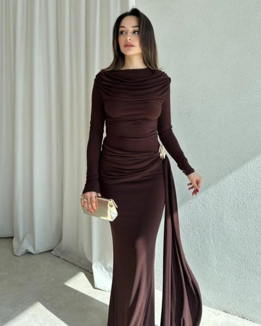 Venus Drape Gown