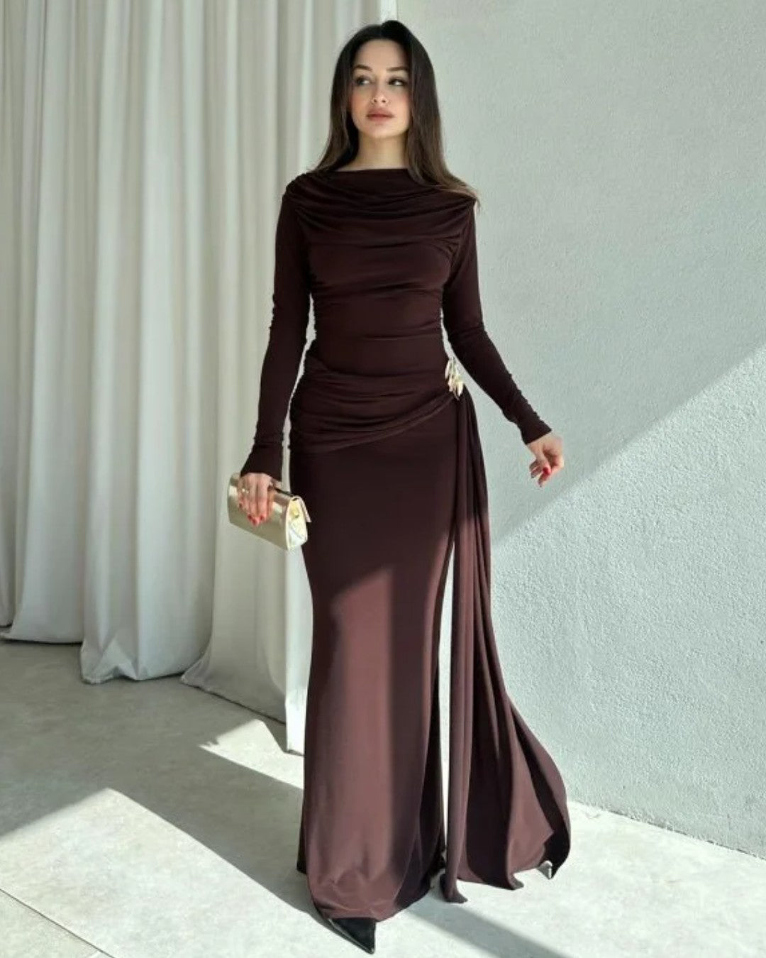 Venus Drape Gown