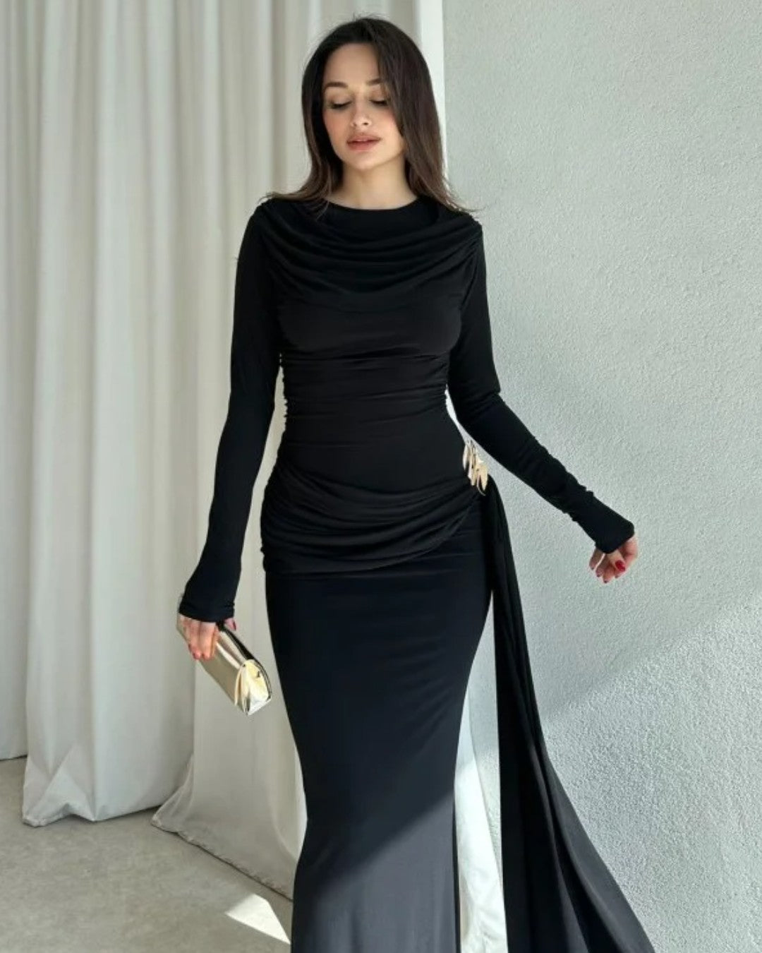 Venus Drape Gown