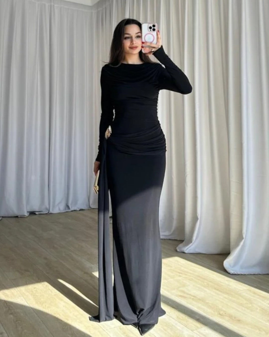 Venus Drape Gown
