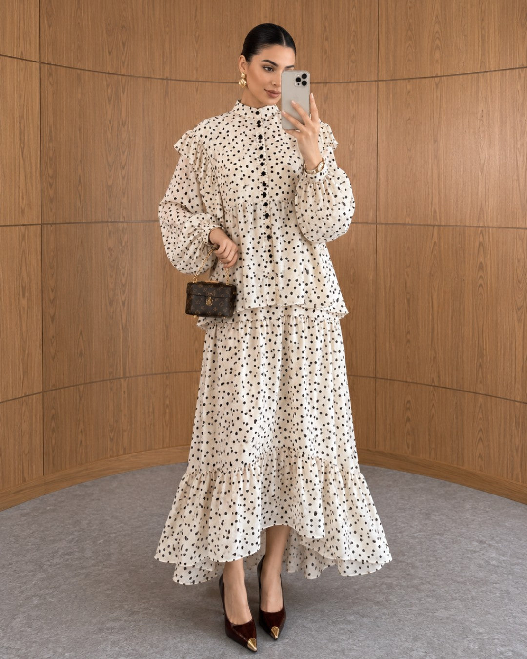 Vintage Charm Polka Set