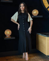 Vintage Pleated Dress