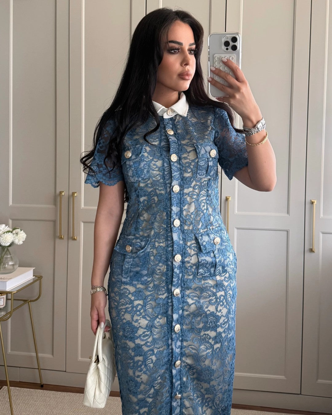 Viral Self Portrait Lace Dress