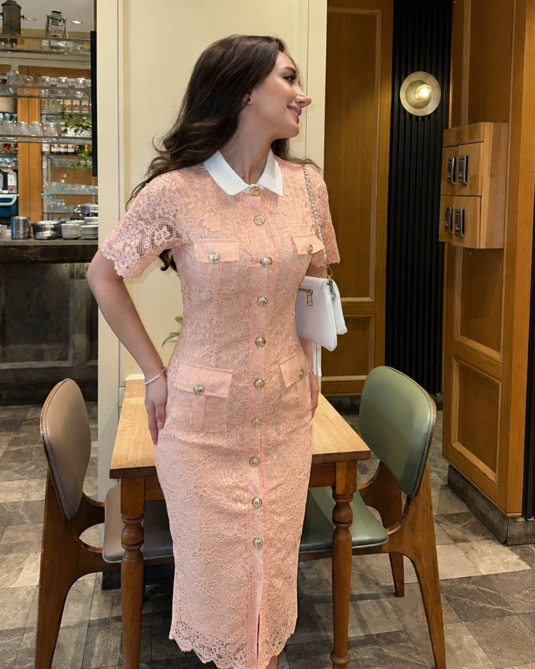 Viral Self Portrait Lace Dress
