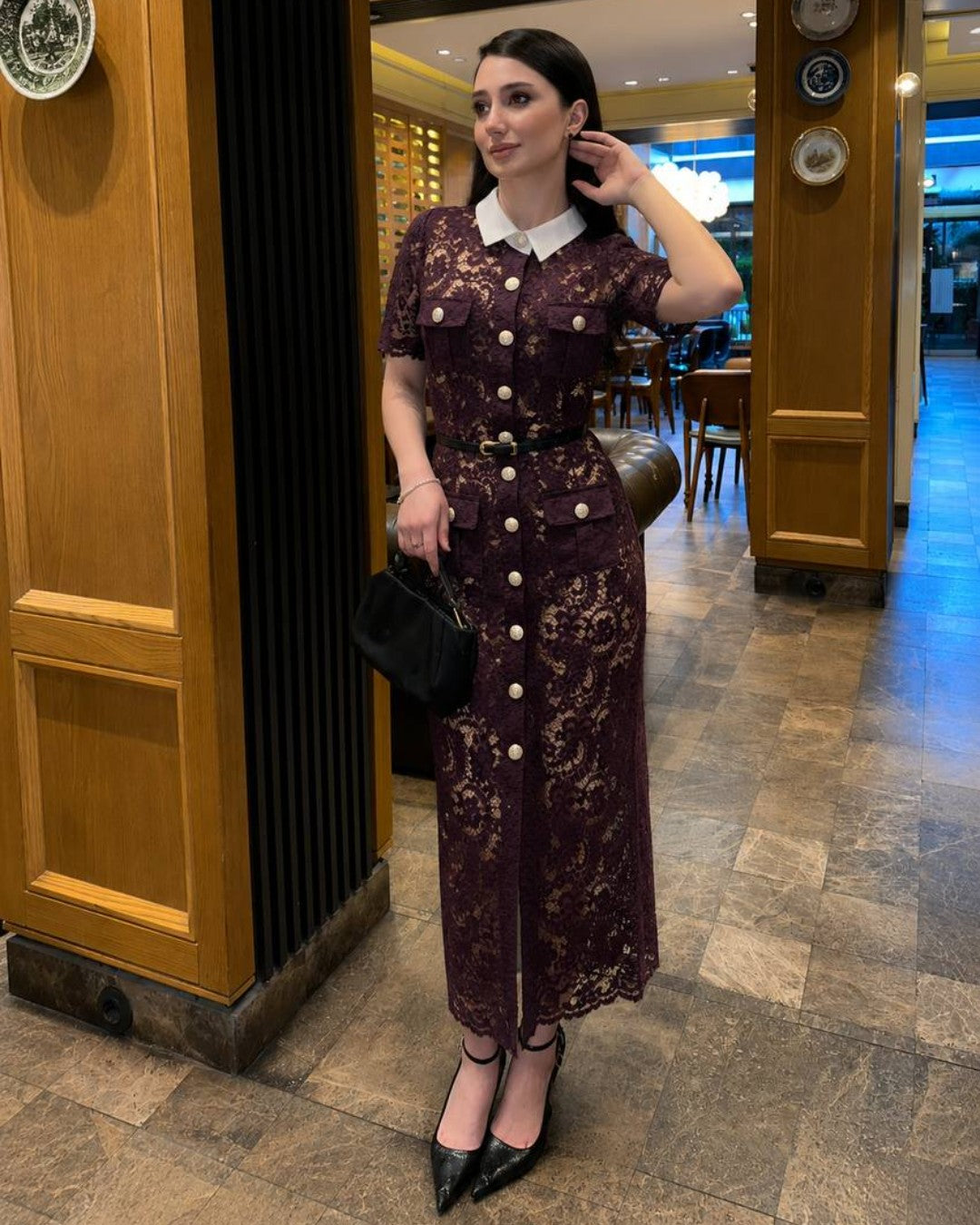 Viral Self Portrait Lace Dress