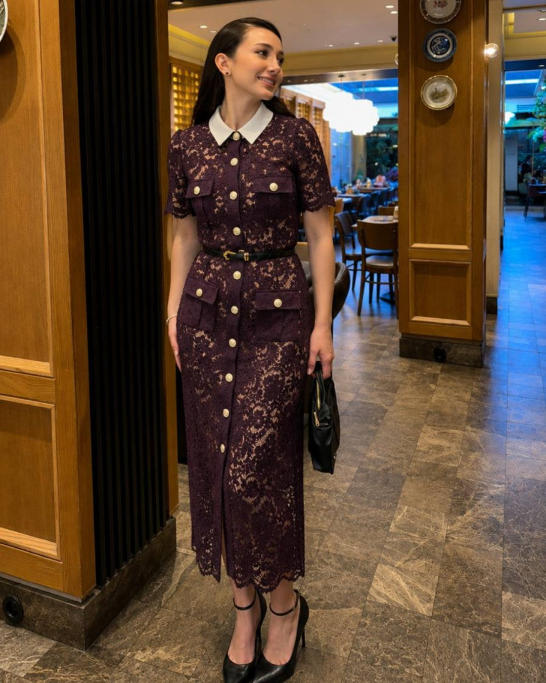 Viral Self Portrait Lace Dress