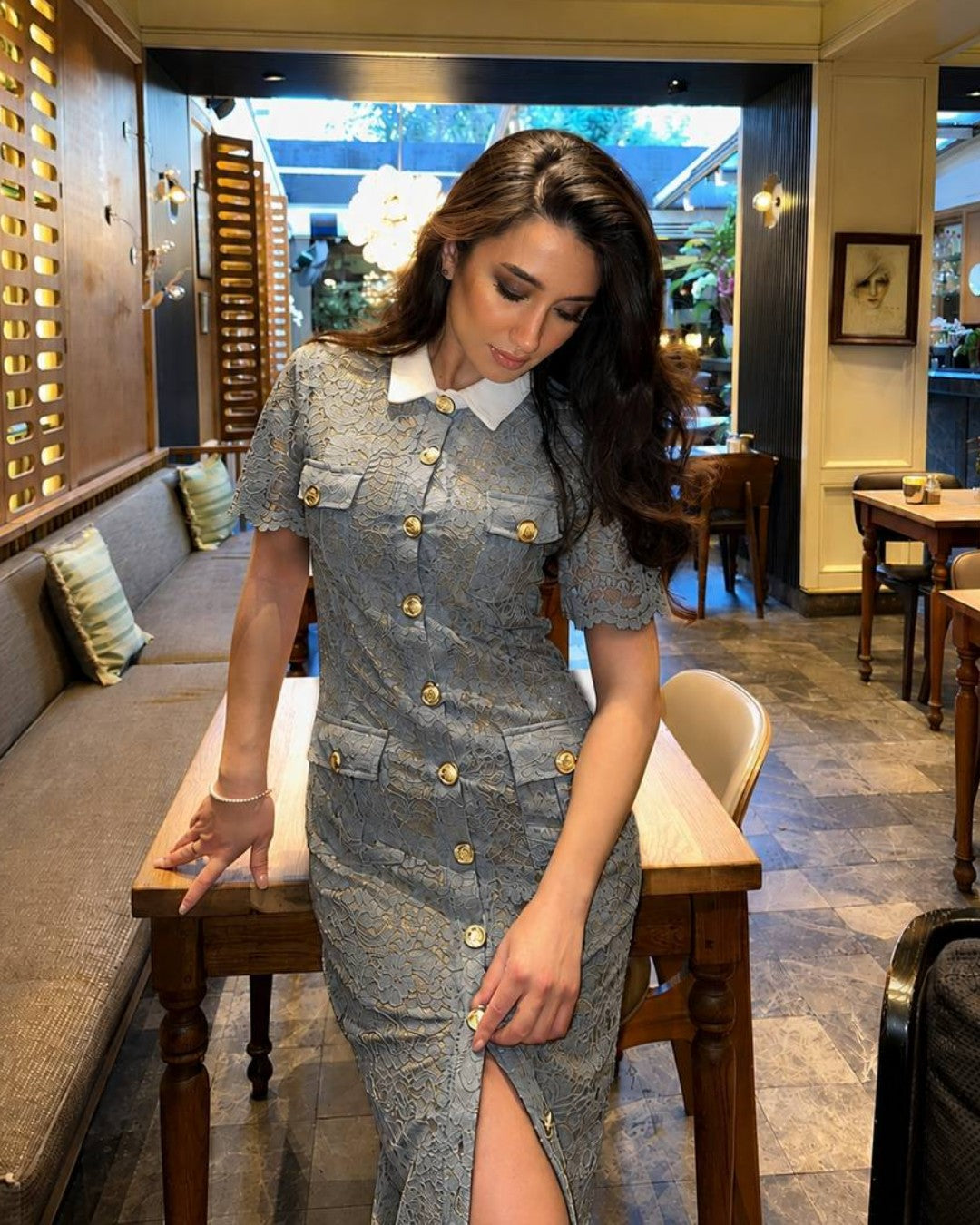 Viral Self Portrait Lace Dress