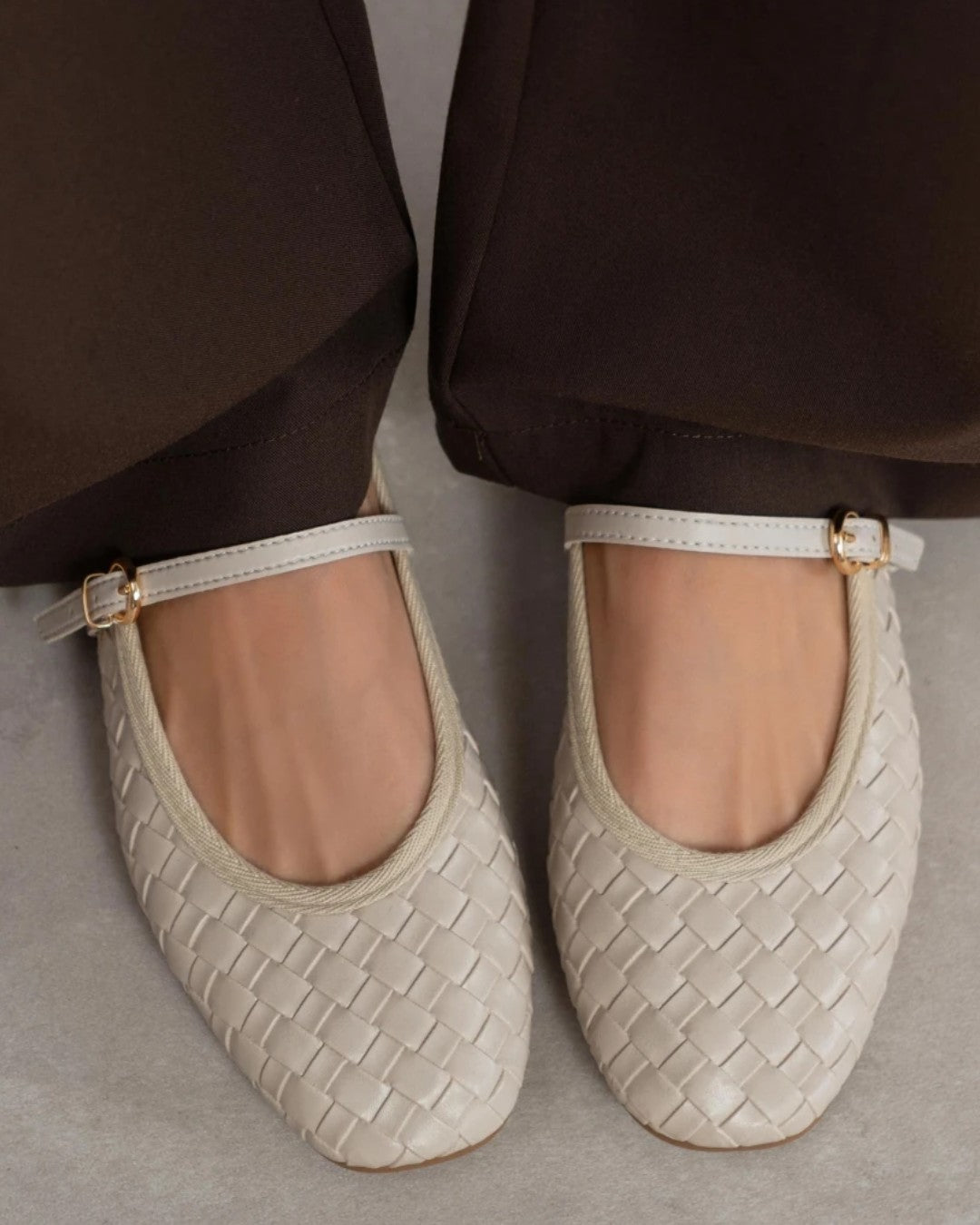 Woven Ballet Flats