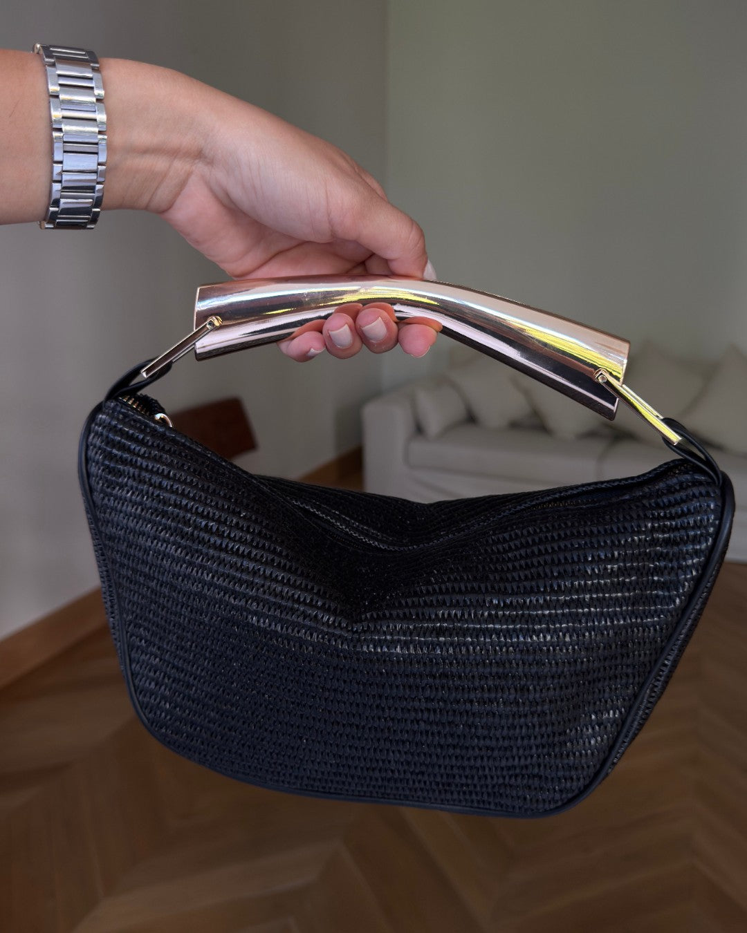 Woven Veneta Summer Bag