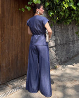 Wrap Denim Co-Ord Set