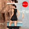 Black Active Swimwear