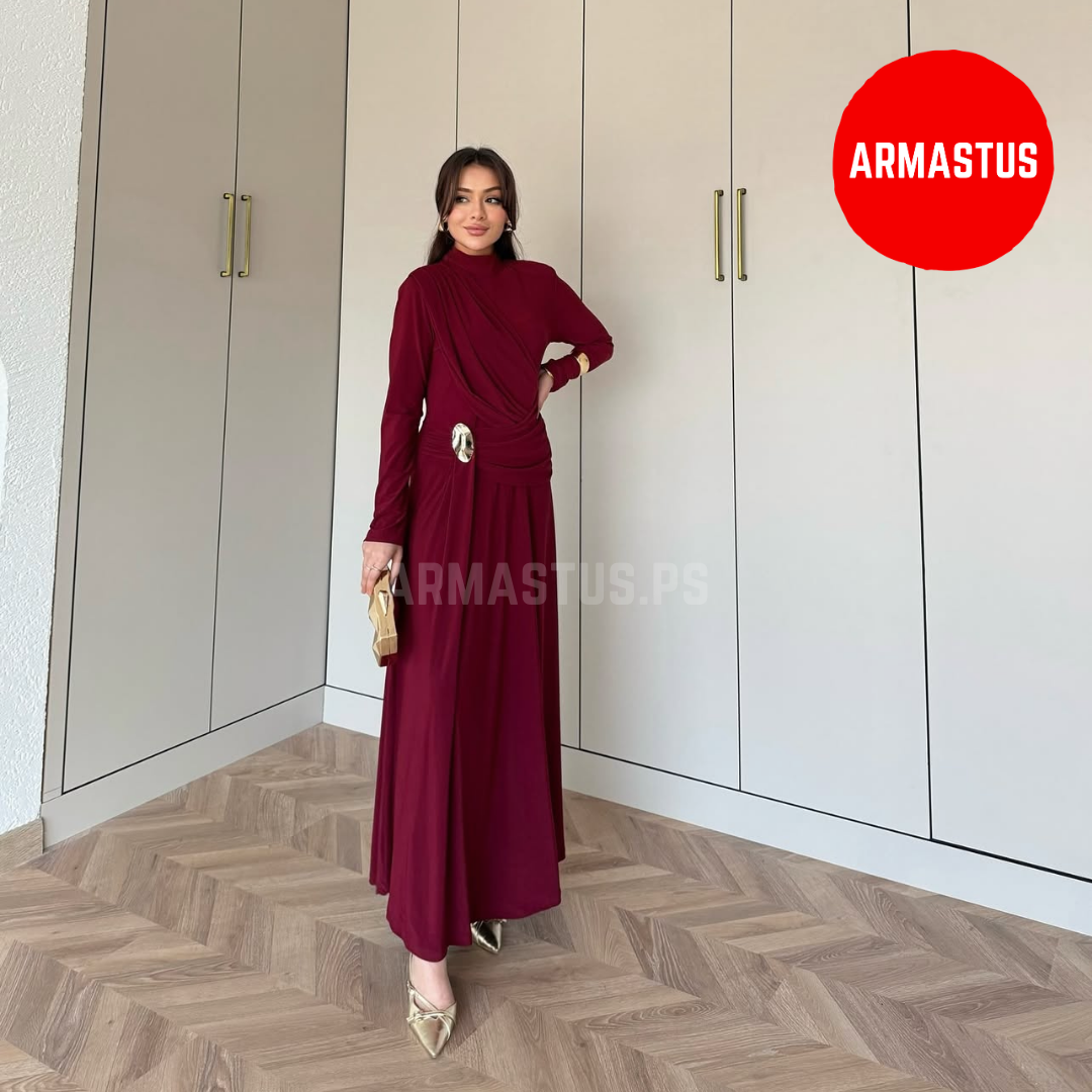 Dress + Brooch